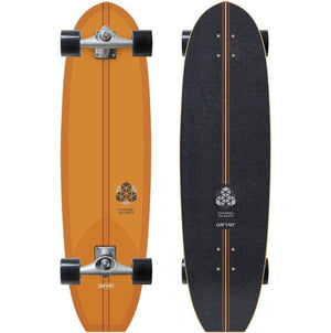 Carver CI Noserider C7 Raw 37" Complete Skateboard - Rider Shack