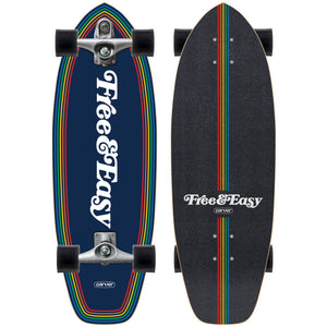 Carver Free & Easy C7 Raw 30.75" Prism Complete Skateboard - Rider Shack