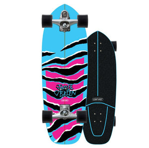 Carver JOB Blue Tiger 31" C7 Surf Skate Complete - Rider Shack