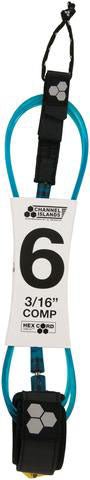 Channel Islands 6' Hex Comp Surfboard Leash - Rider Shack