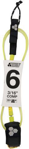 Channel Islands 6' Hex Comp Surfboard Leash - Rider Shack