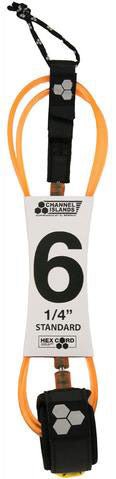 Channel Islands 6' Hex Standard Surfboard Leash - Rider Shack