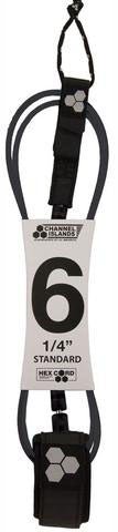 Channel Islands 6' Hex Standard Surfboard Leash - Rider Shack