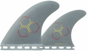 Channel Islands Upright XL Tri/Quad White Surfboard Fins 1 Tab - Rider Shack