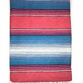 Cotton Serape Saltillo 84"x58" - Rider Shack
