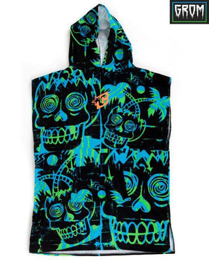 Creatures of Leisure Grom Surf Poncho Cyan Green - Rider Shack