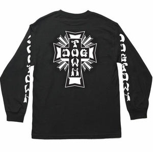 Dogtown Cross Logo L/S Mens T-Shirt - Rider Shack
