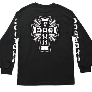 Dogtown Cross Logo Mens Longsleeve T-Shirt - Rider Shack