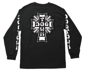 Dogtown Cross Logo Mens Longsleeve T-Shirt - Rider Shack