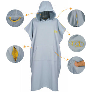 Dume Double Sided Terry Pancho Surf Changing Pancho - Rider Shack