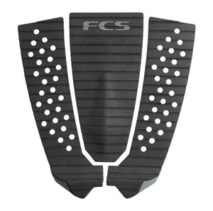 FCS Filipe Toledo Tread-Lite Surfboard Traction Pad Black/Charcoal - Rider Shack