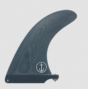 FCS II 8.5" Christenson Volan Clear Longboard Fin - Rider Shack