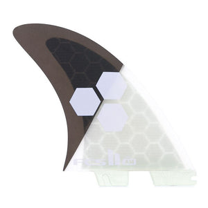 FCS II AM Surfboard Twin Fin with Trailer Fin - Rider Shack