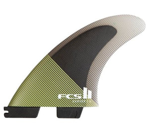 FCS II Carver Large PC Thruster Surfboard Fin Set - Rider Shack
