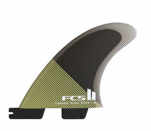 FCS II Carver PC Medium Quad Rear Eucalyptus Surfboard Fins - Rider Shack