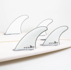 FCS II Harley Quad Black Surfboard Fin Set - Rider Shack