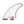 FCS II Harley Quad Surfboard Fin Set - Rider Shack