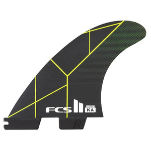 FCS II Kolohe Andino Thruster Small Acid Surfboard Fin Set - Rider Shack