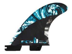 FCS II MB PC Carbon Medium Tri/Quad Fins - Rider Shack