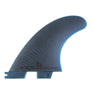 FCS II Performer Neo Glass Small Thruster Surfboard Fin Set - Rider Shack