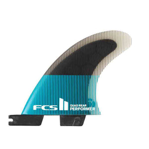 FCS II Performer PC Medium Quad Rear Surfboard Fins - Rider Shack