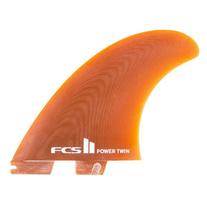 FCS II Power Twin Surfboard Fins - Rider Shack