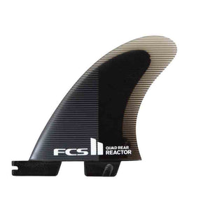 FCS II Reactor Medium Quad Rear Surfboard Fins - Rider Shack