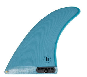 FCS II Single Fin 7" Teal Performance Glass Longboard Fin - Rider Shack