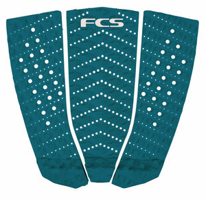 FCS T-3W Eco Tidal Teal Surfboard Traction - Rider Shack
