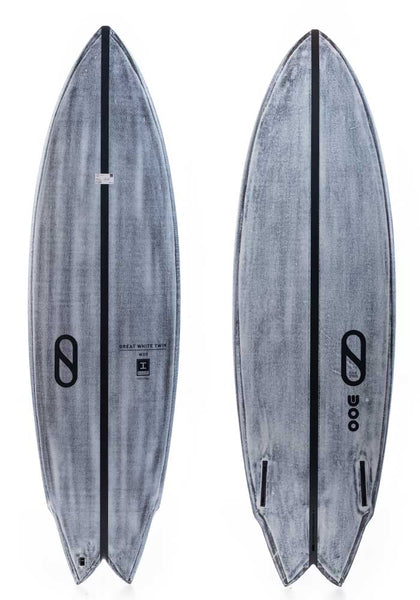 Firewire 5'7 Great White Twin Surfboard | Rider Shack
