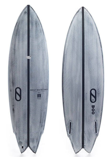 Firewire 5'7 Great White Twin Surfboard | Rider Shack
