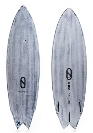 Firewire 5'8 Great White Twin Volcanic Shortboard Surfboard - Rider Shack