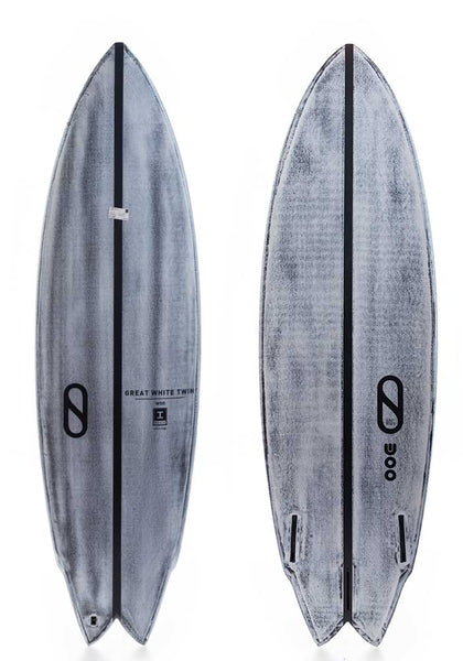 Firewire 5'9 Great White Twin Surfboard | Rider Shack