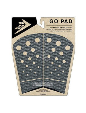 Firewire Machado Go Pad Charcoal 4 Piece Surfboard Traction - Rider Shack