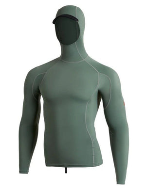 Florence Marine X Long Sleeve Utility Pocket Hooded Rashguard - Rider Shack