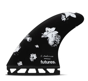 Futures Ando Blackstix Thruster Surfboard Fin Set - Rider Shack