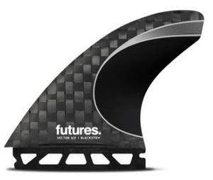 Futures Blackstix Vector 3/2 SILVER Large Fin Set - Rider Shack