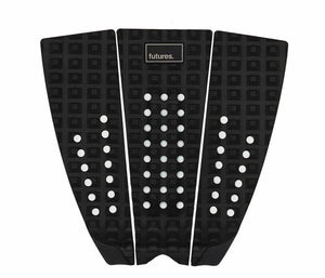 Futures Brewster Narrow 3 Piece Arch Surfboard Traction Pad - Rider Shack