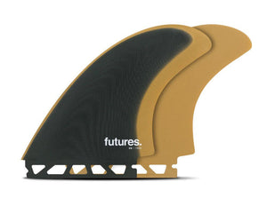 Futures EN FG Twin Slate/Ochre Surfboard Fin Set - Rider Shack