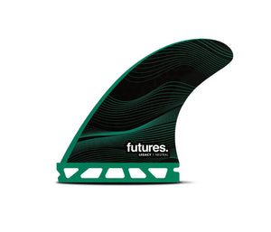 Futures F6 Legacy HC Thruster Surfboard Fin Set - Rider Shack
