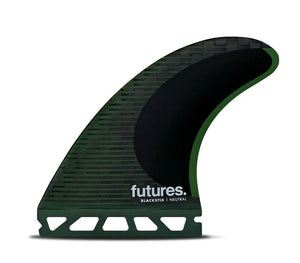Futures F8 Blackstix Thruster Surfboard Fin Set - Rider Shack