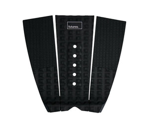 Futures Voodoo 3 Piece Surfboard Traction Pad - Rider Shack