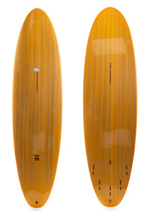 Harley Ingleby 6'10 Moe Mini Orange (Red) Mid-Length Surfboard - Rider Shack
