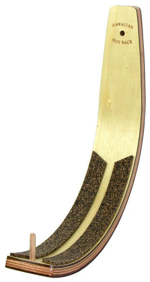 Hawaiian Gun Surfboard Rack Maple - Rider Shack