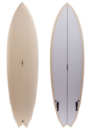 Lewis 6'6 Newport Future Twinzer Surfboard - Rider Shack