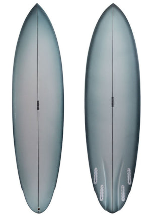 Lewis 6'6 RD Wing Mid Future Quad Surfboard - Rider Shack