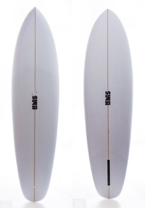 Lewis 6'8 Lily Mid Length Single Fin Surfboard - Rider Shack