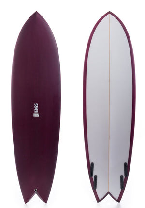 Lewis 6'9 Maria Mid Length Quad Surfboard - Rider Shack