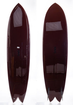 Lewis 7'8 Maria Mid Length Twin Surfboard - Rider Shack