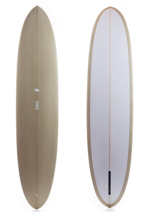 Lewis 8'1 Pocket Parker Single Fin Hull Surfboard - Rider Shack